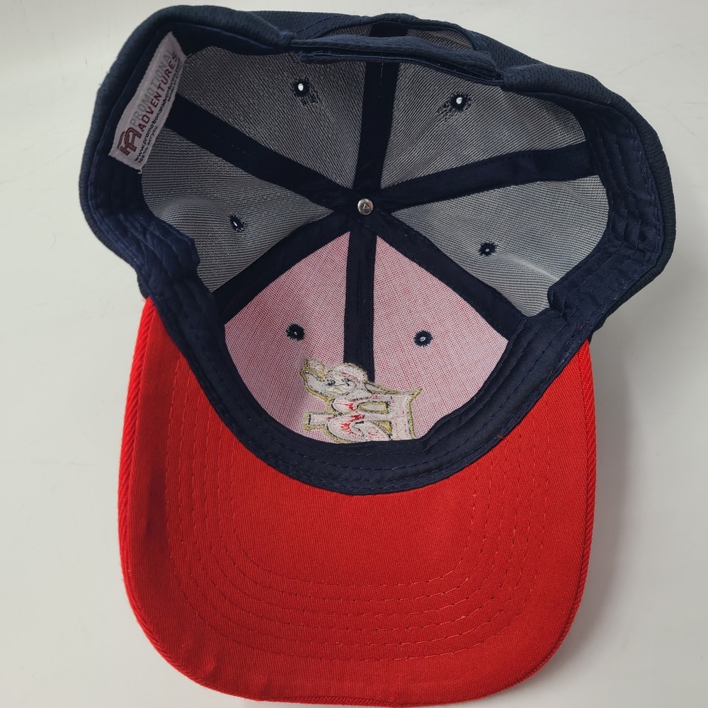 Brevard County Manatees Hat Adjustable Red Blue MiLB‎ Baseball Logo SGA Men - Picture 9 of 11